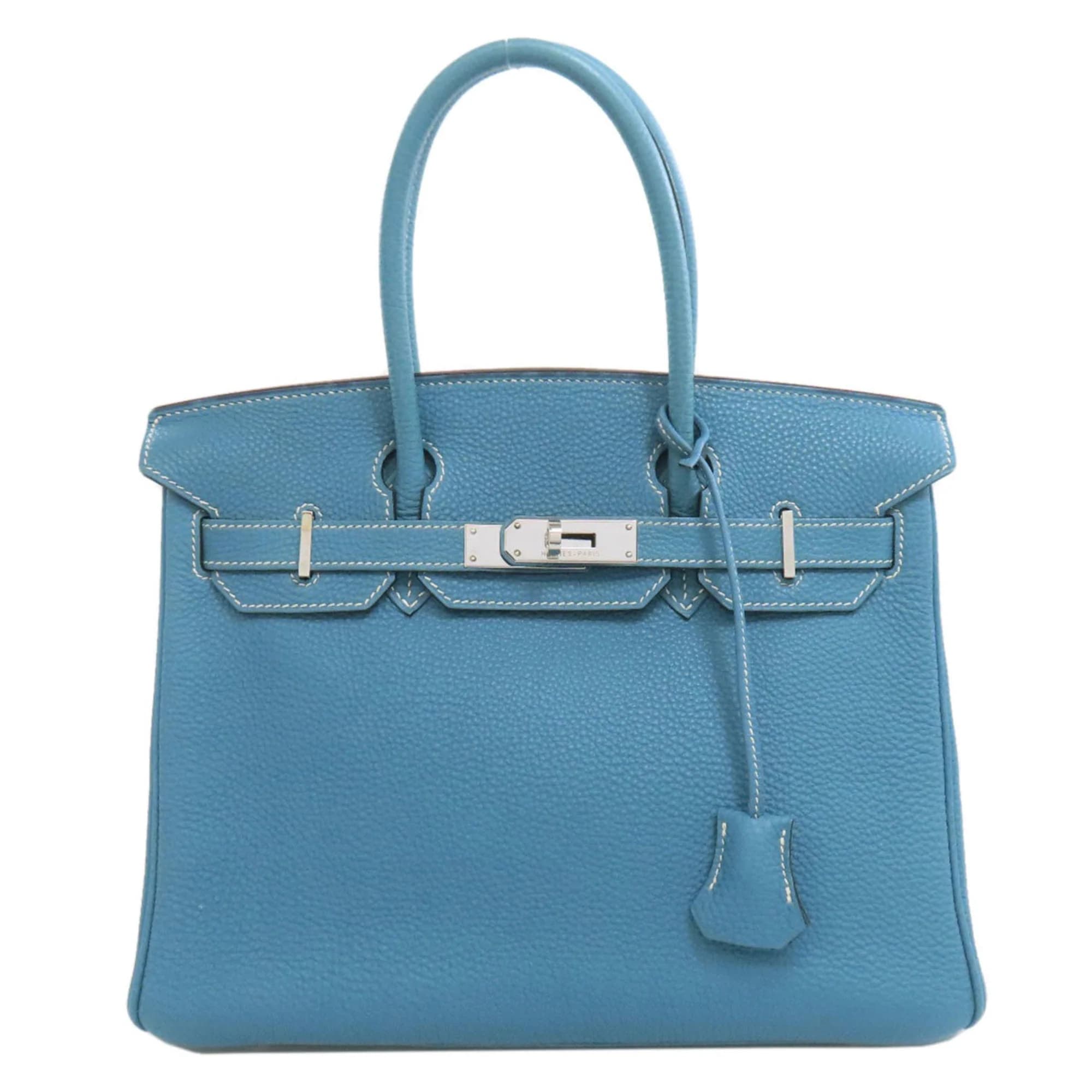 Birkin 30 Togo Blue Palladium
