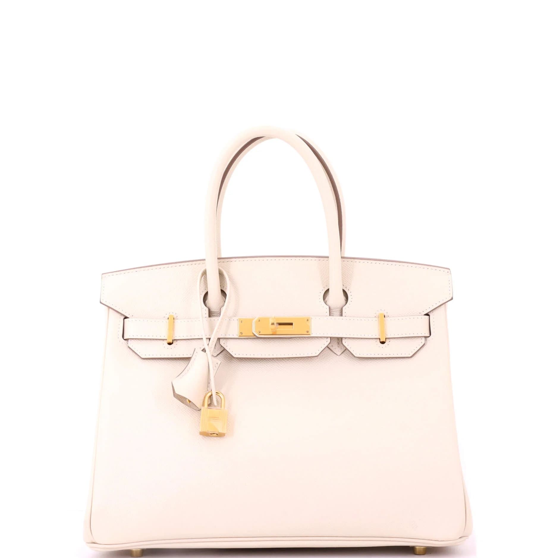 Birkin 30 Epsom Craie Gold