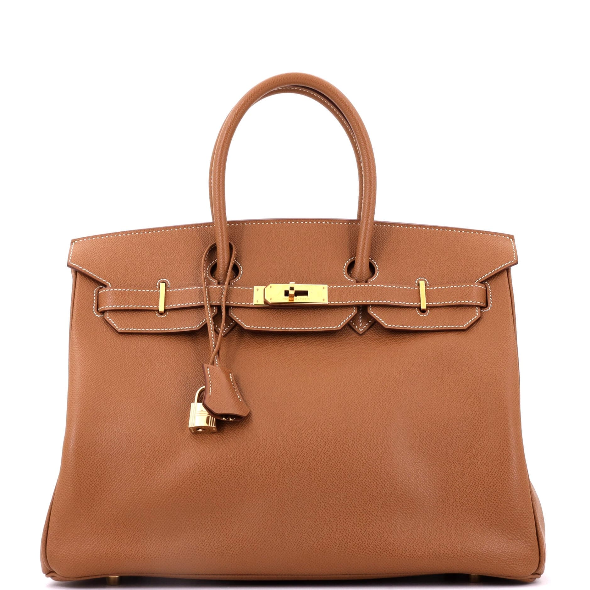 Birkin 35 Veau Grain Lisse Gold Gold