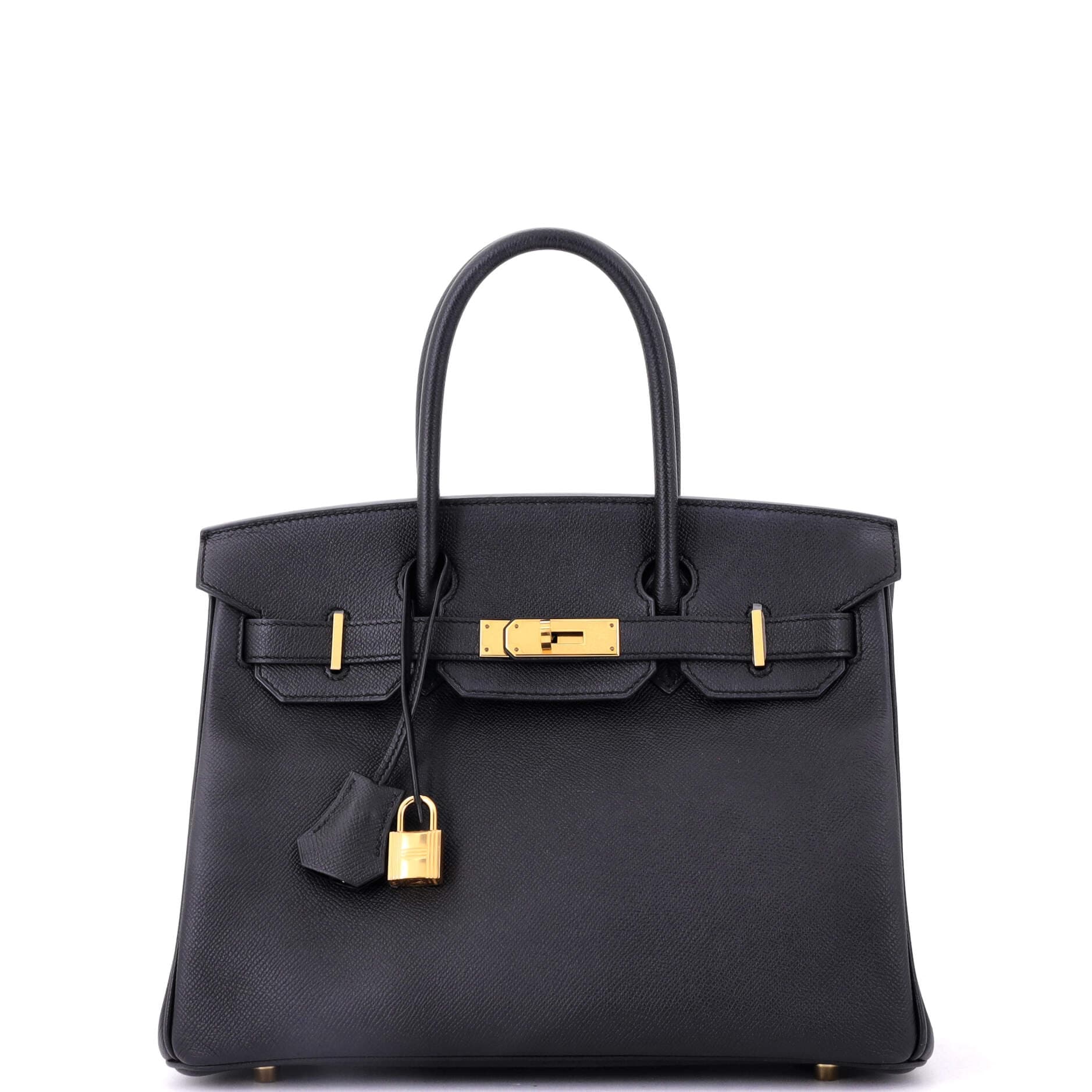 Birkin 30 Epsom Noir Gold