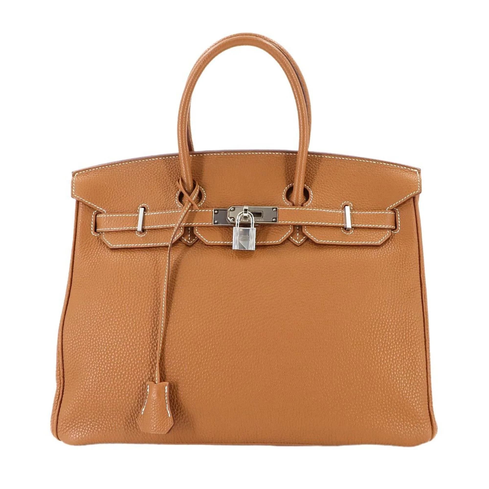Birkin 35 Togo Brown Palladium