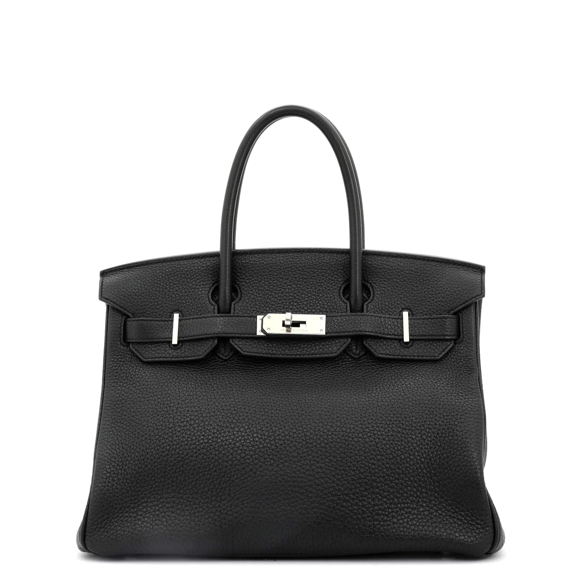Birkin 30 Togo Noir Palladium