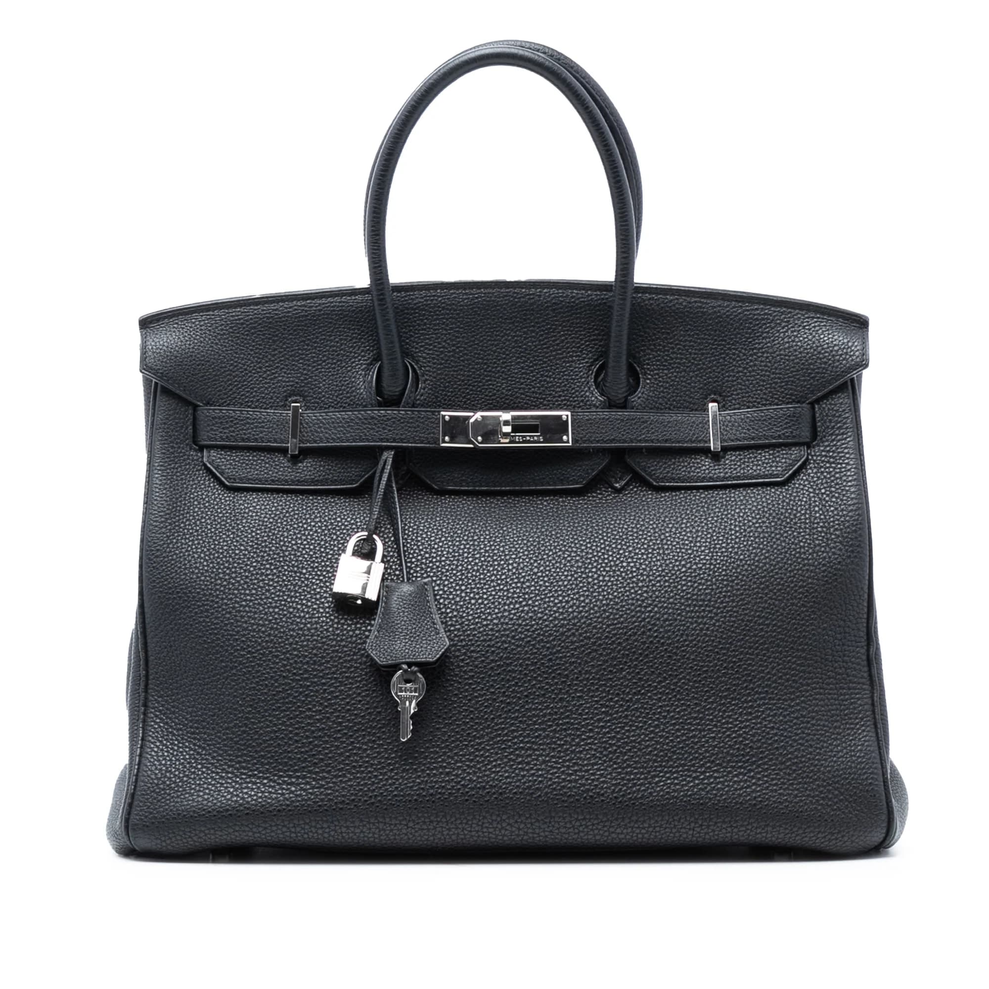 Birkin 35 Togo Black Palladium