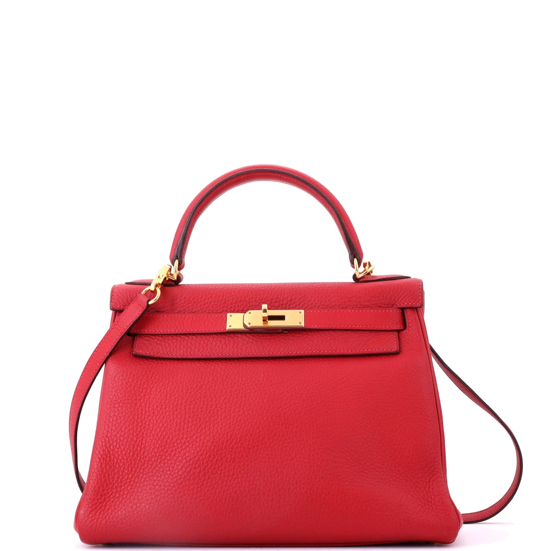 Kelly 28 Clemence Rouge Vif Gold