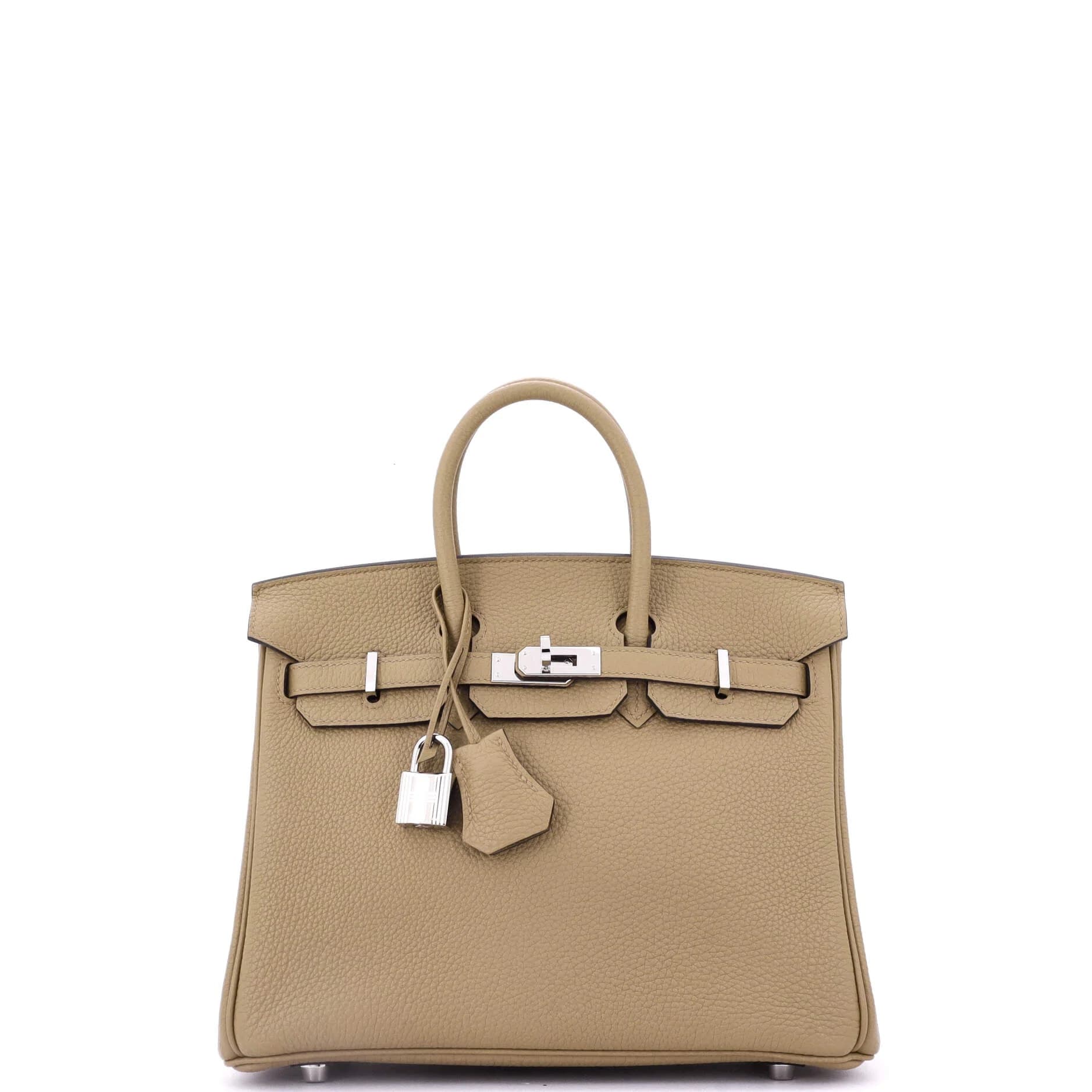 Birkin 25 Togo Beige Marfa Palladium