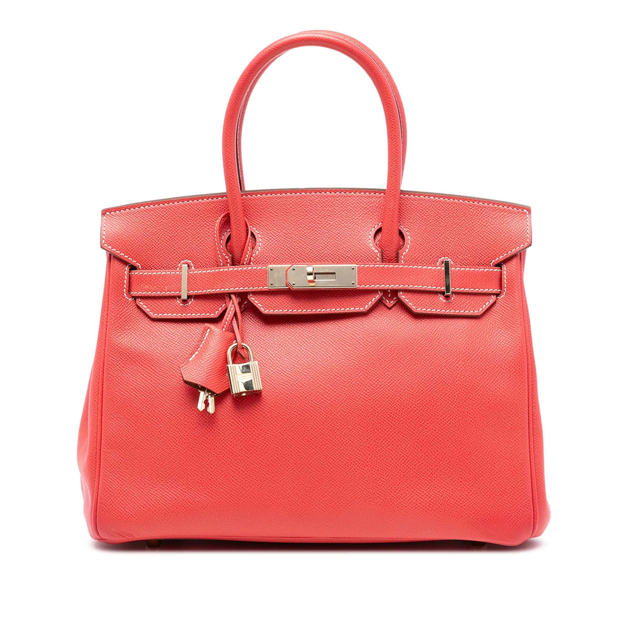 Birkin 30 Epsom Red