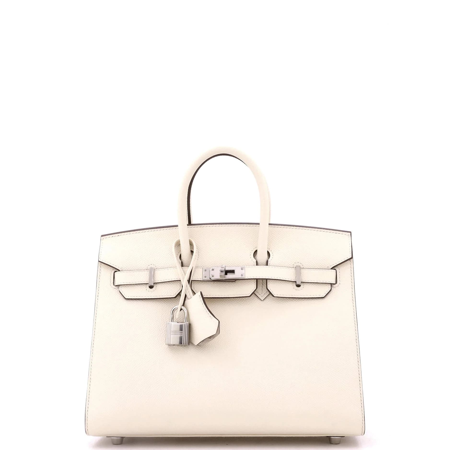 Birkin 25 Epsom Nata Palladium