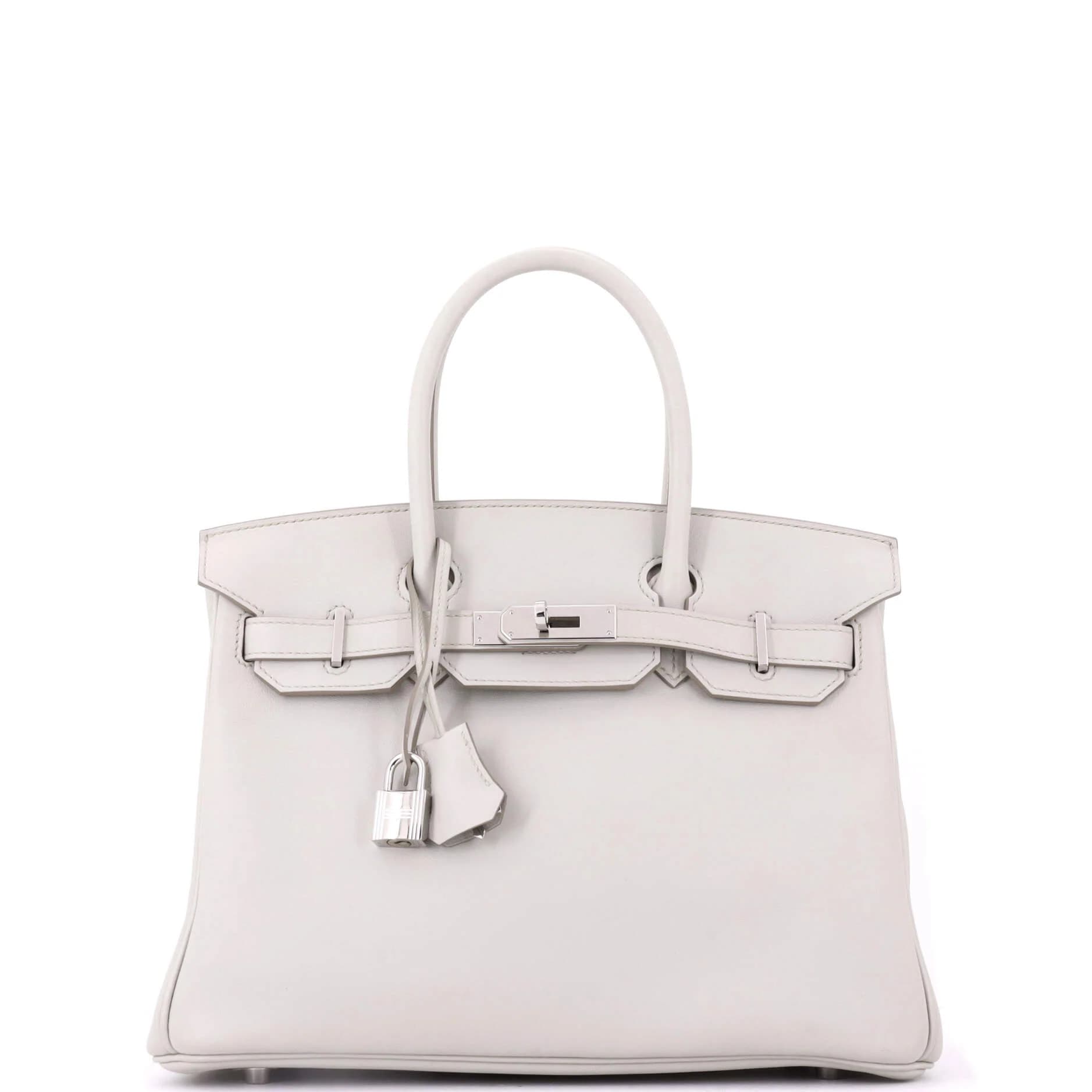 Birkin 30 Swift Béton Palladium