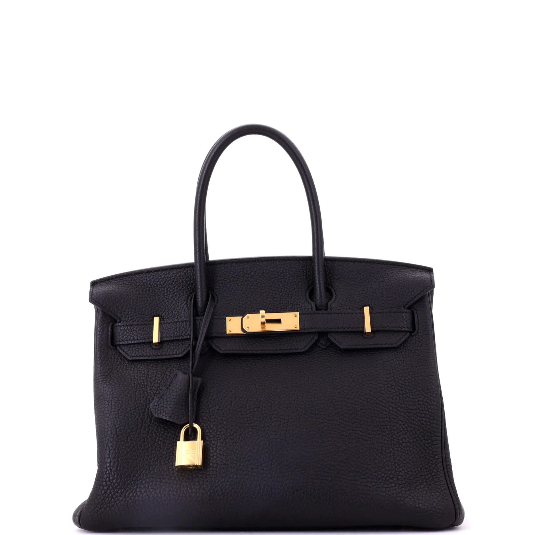 Birkin 30 Togo Noir Gold