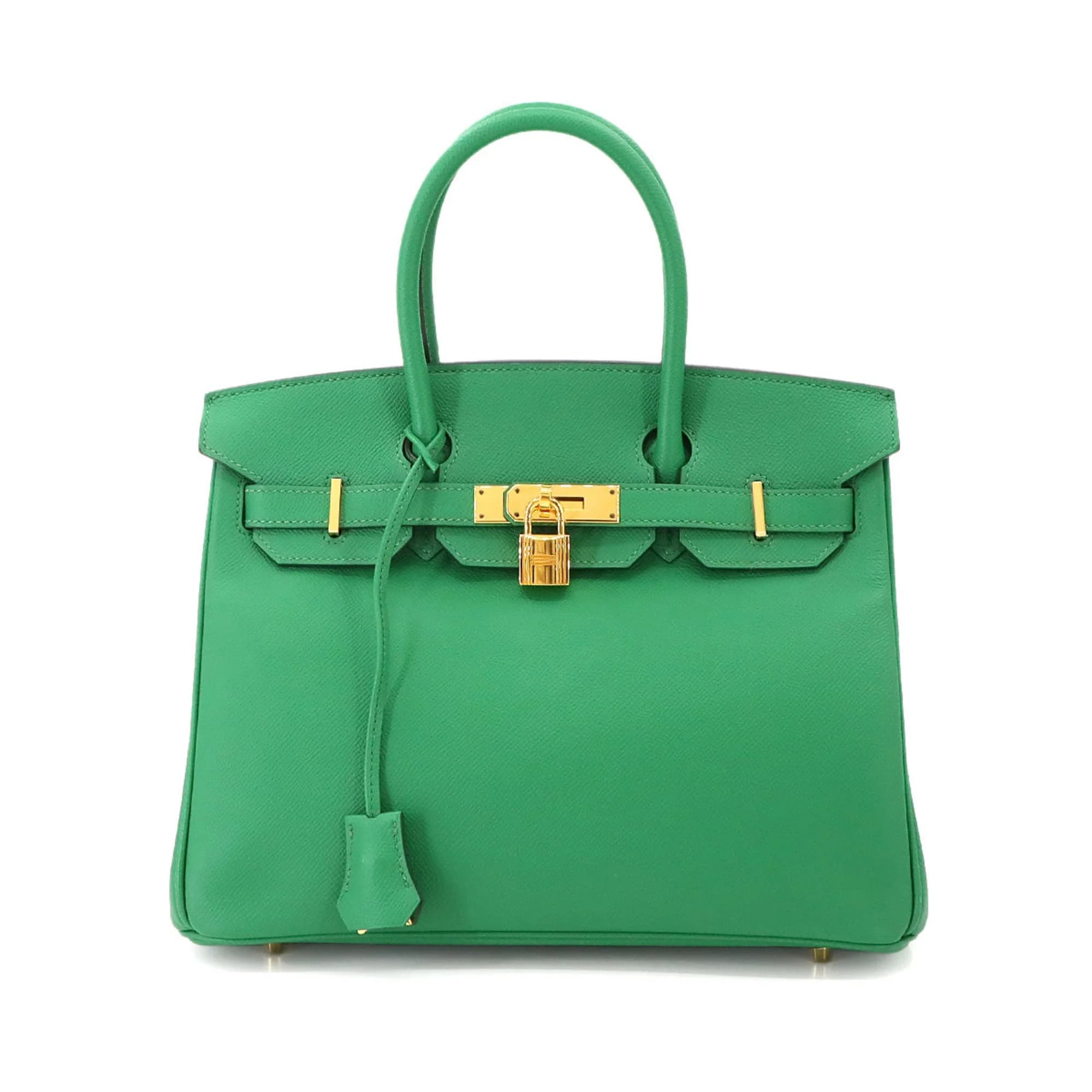 Birkin 30 Epsom Green Gold