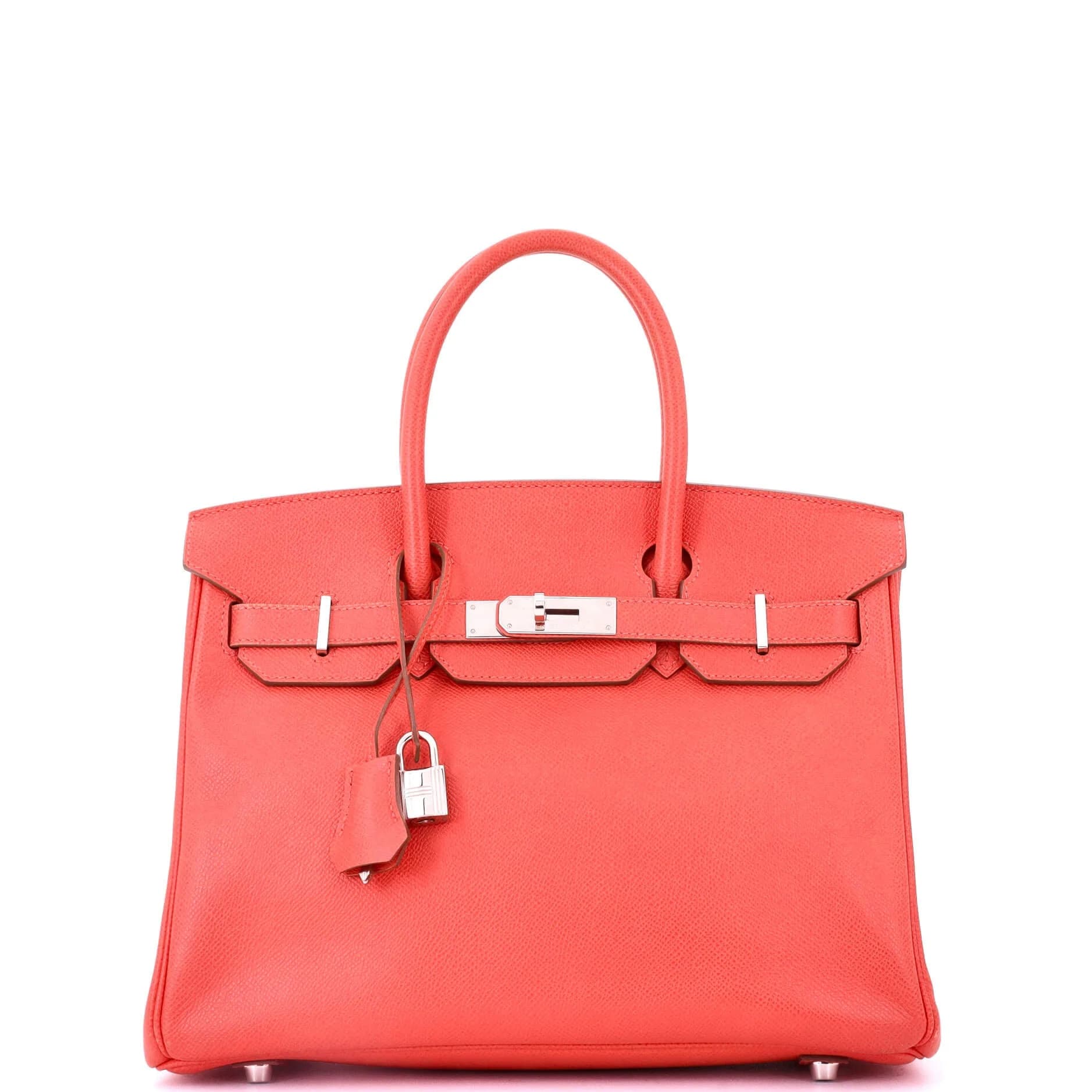 Birkin 30 Epsom Rose Jaipur Palladium