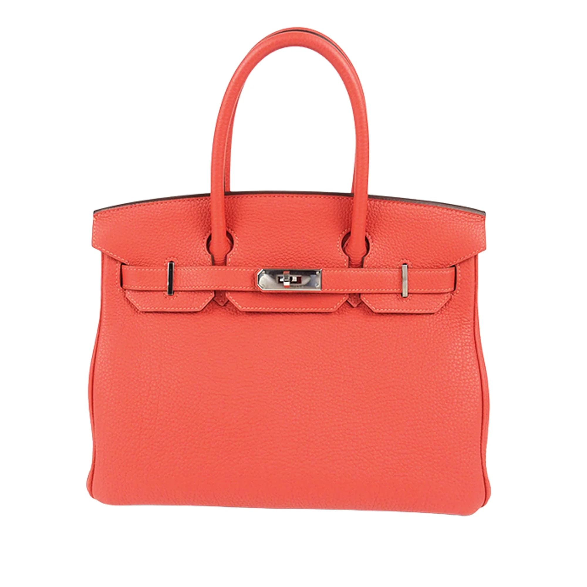 Birkin 30 Togo Red Palladium