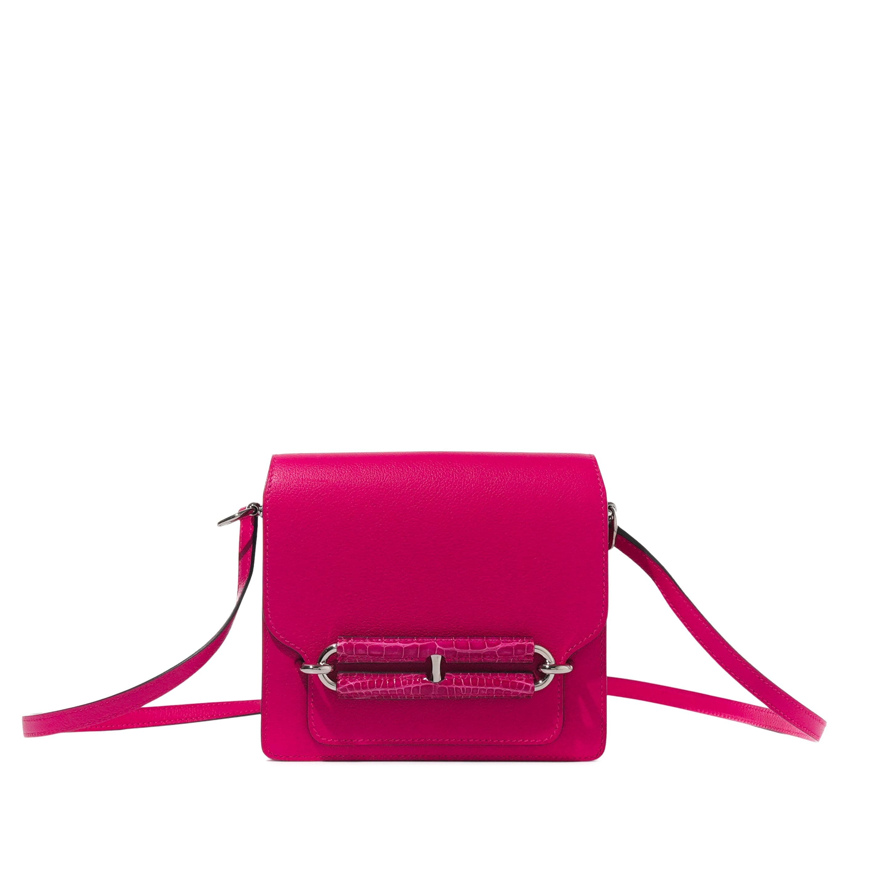 Roulis Mini Evercolor & Alligator Rose Mexico Palladium