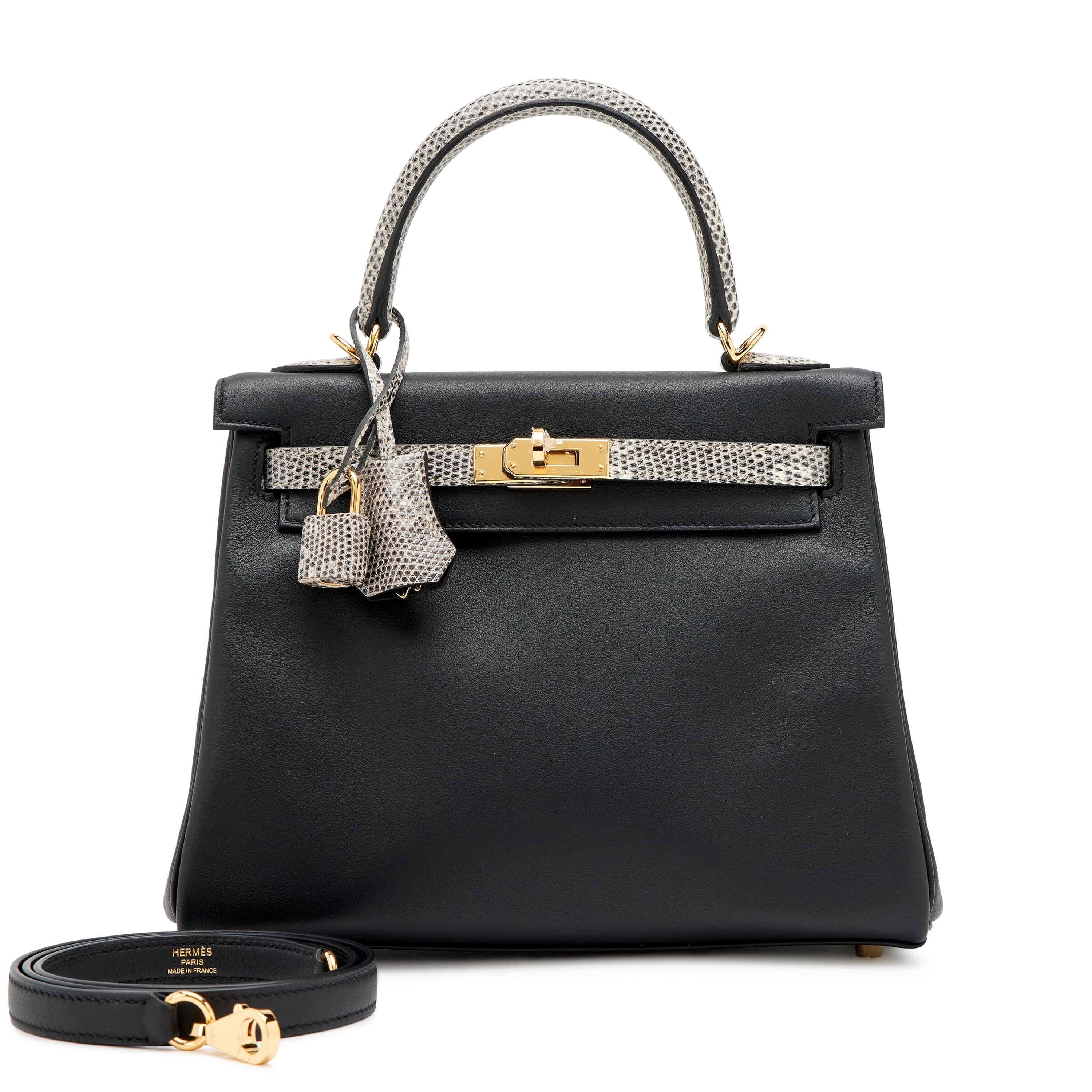 Kelly 25 Swift & Salvator Lizard Black Gold