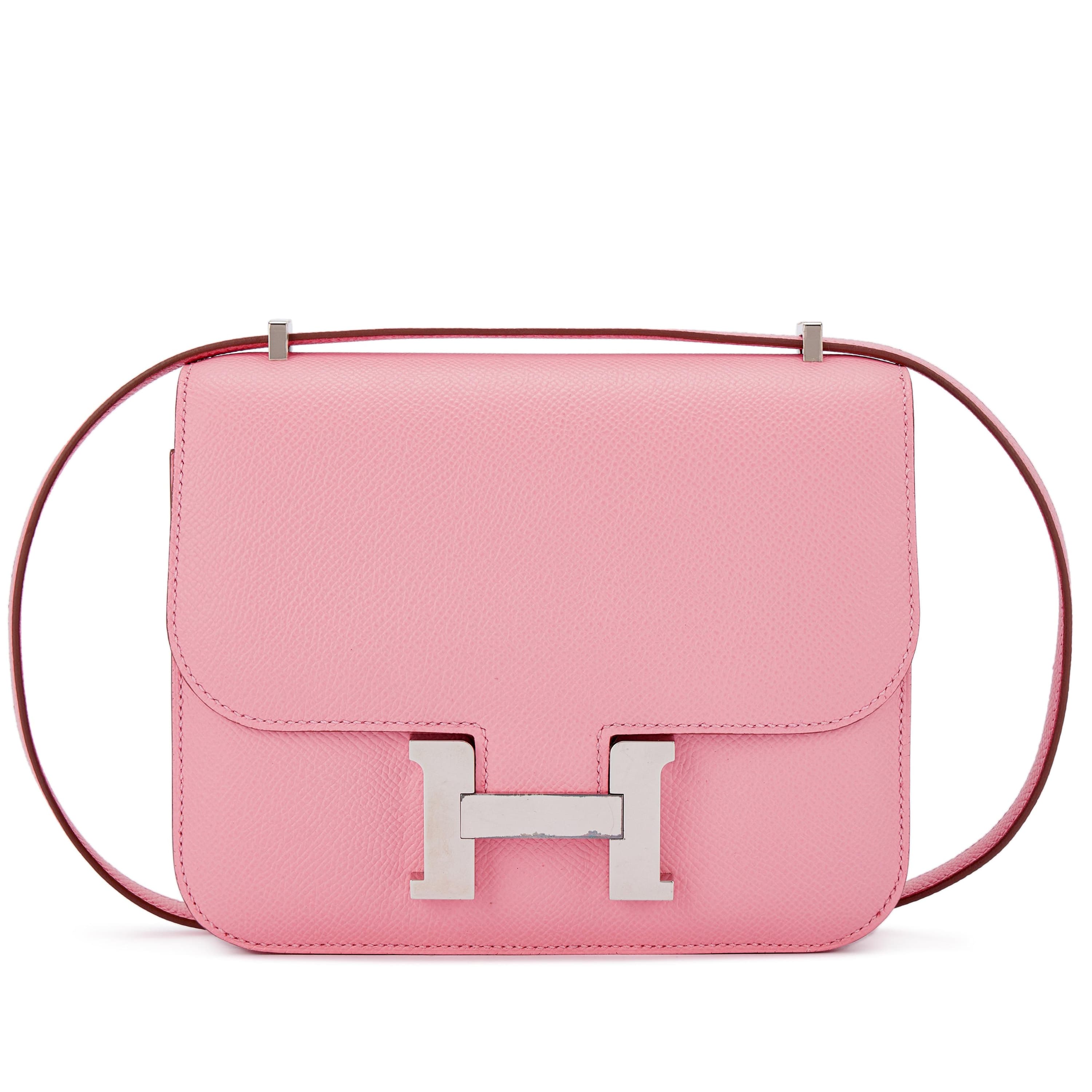 Constance Mini Epsom Rose Confetti Palladium