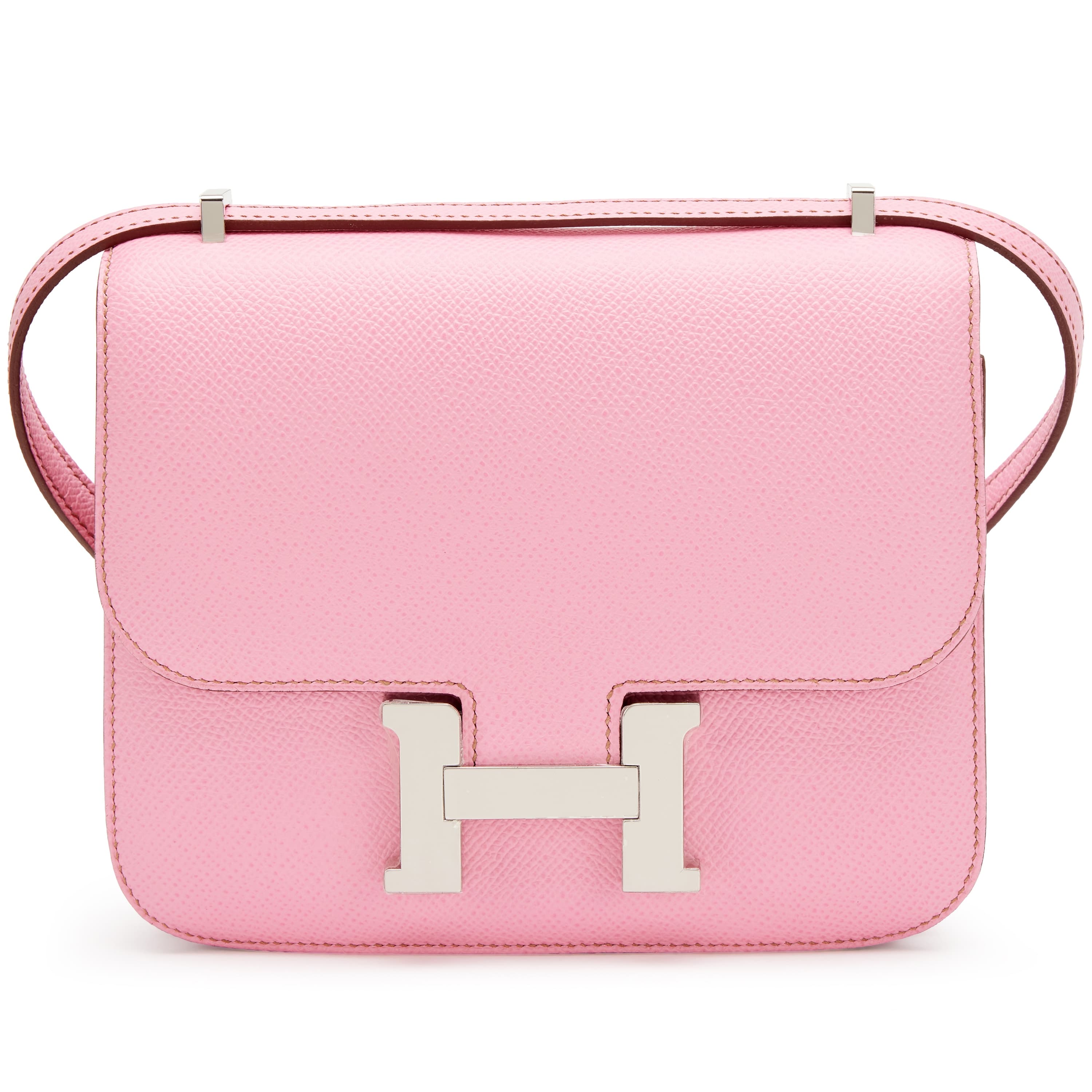 Constance 18 Epsom Bubblegum Pink Palladium