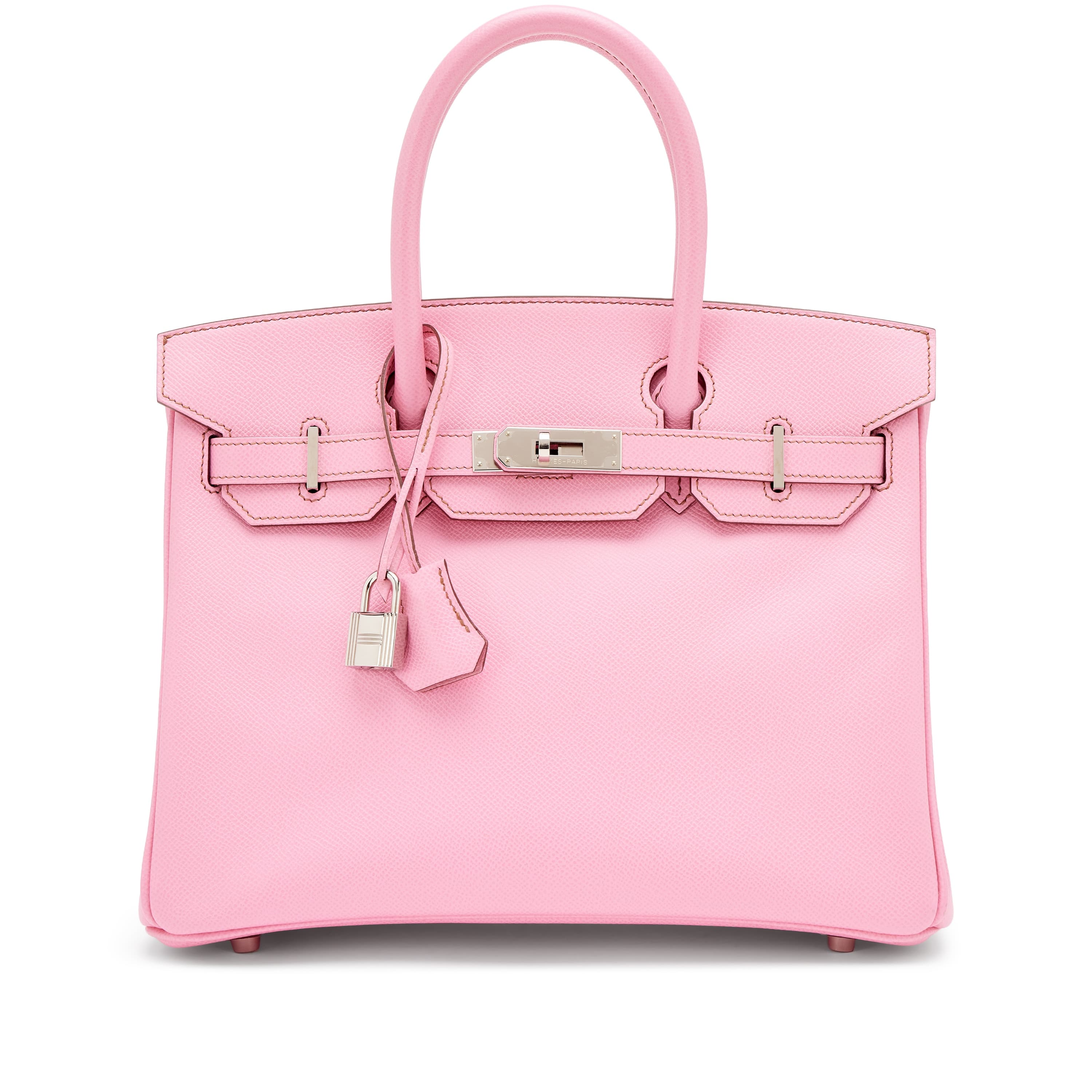 Birkin 30 Epsom Bubblegum Pink 5P Palladium