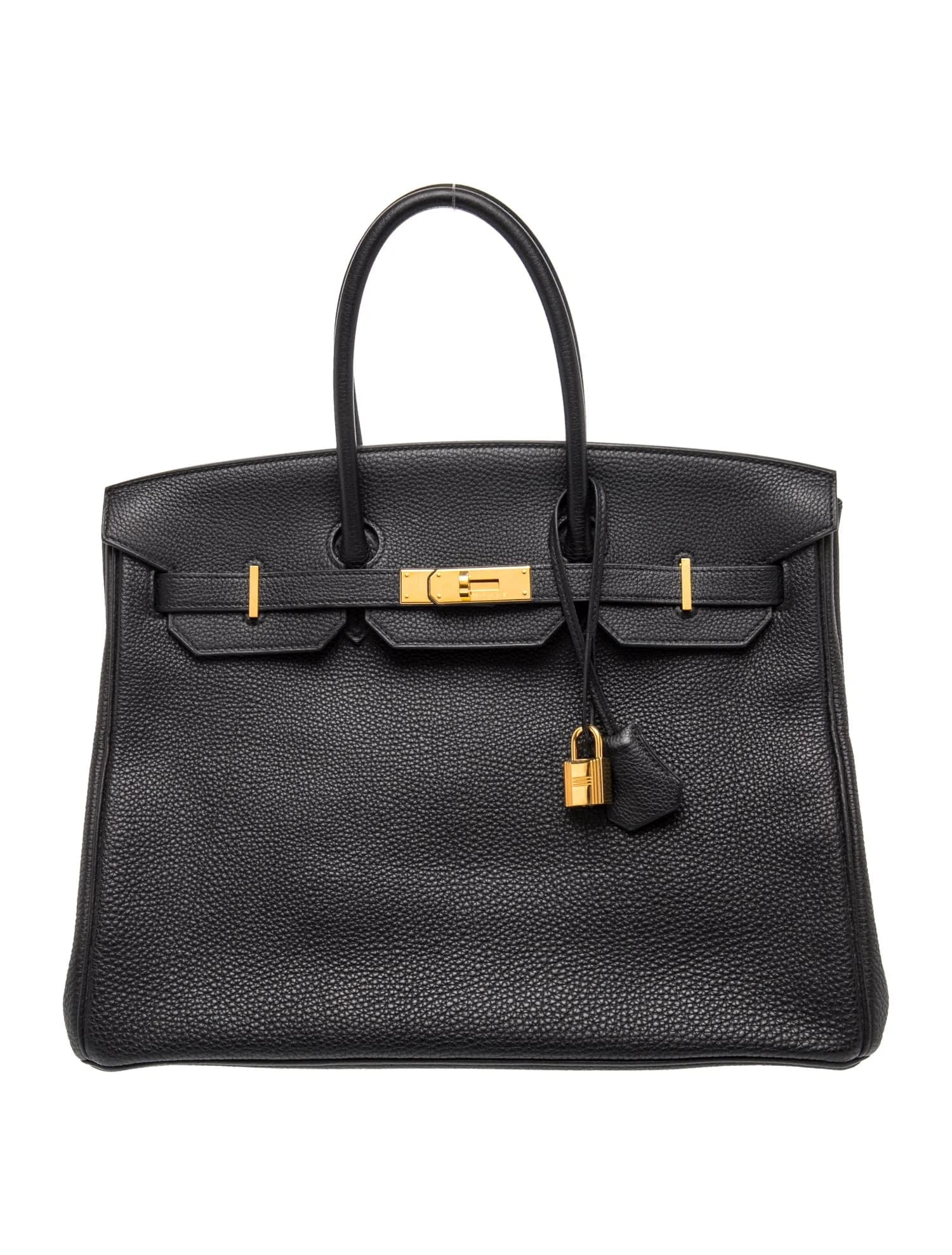 Birkin 35 Togo Noir Gold