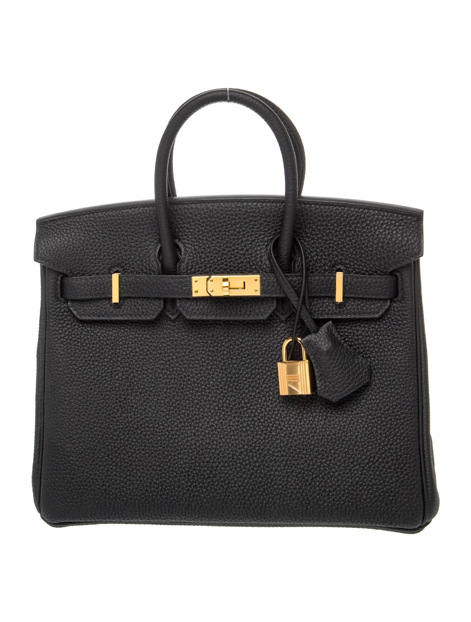 Birkin 25 Togo Noir Gold