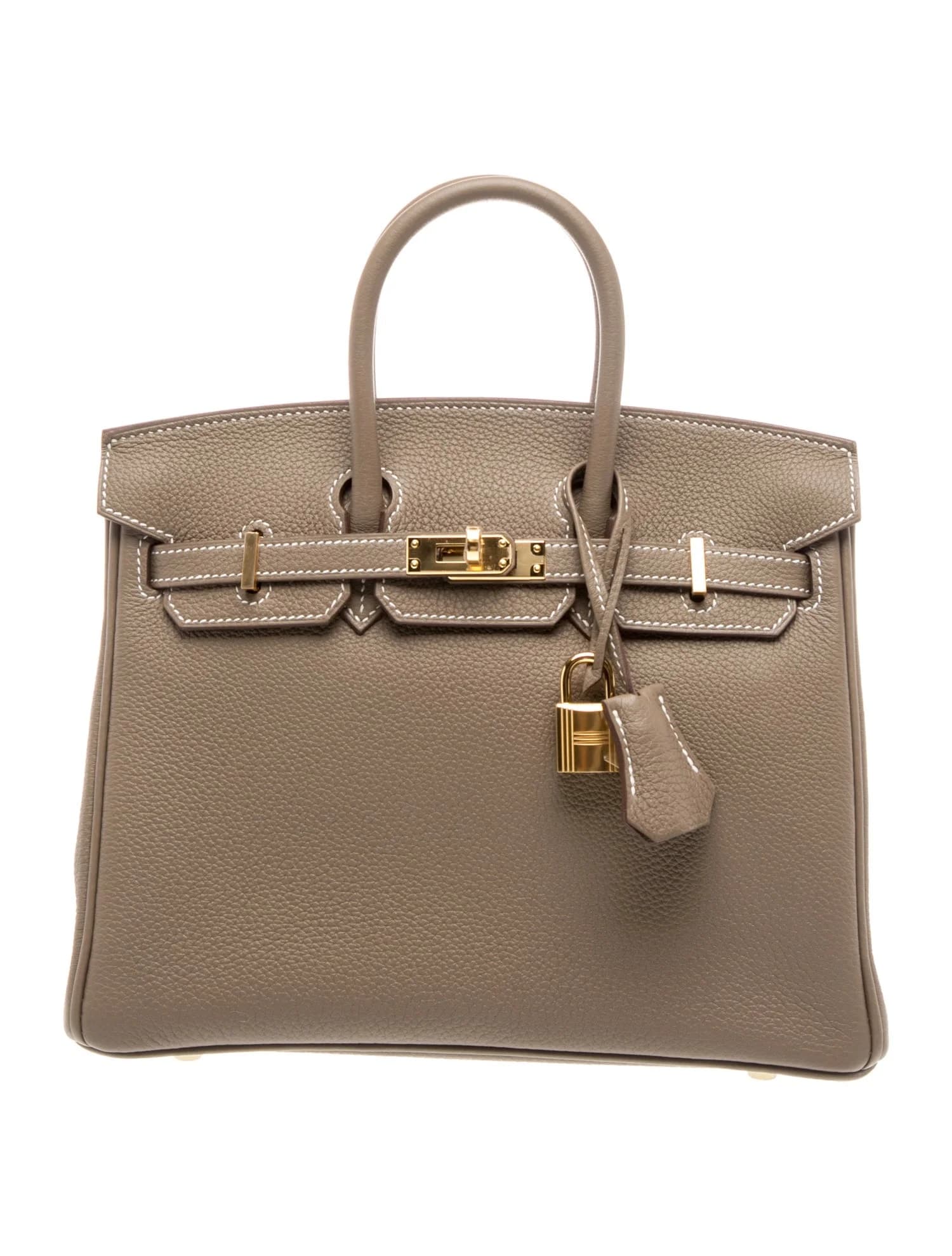 Birkin 25 Togo Etoupe Gold