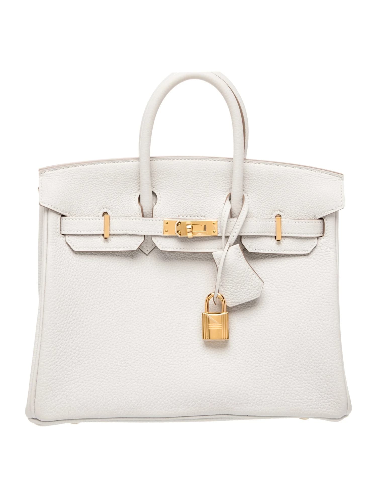 Birkin 25 Togo Gris Pale Gold
