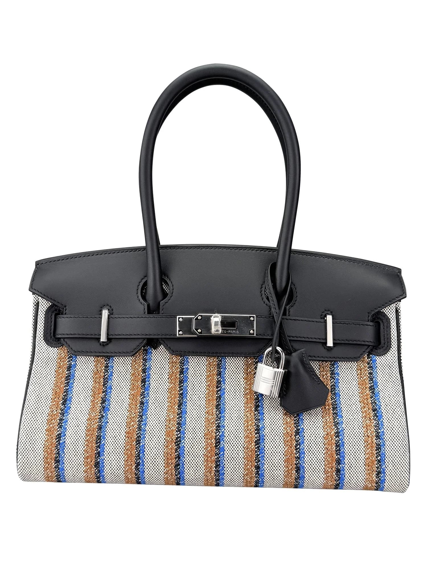 Shoulder Birkin Light 29 Toile Swift Noir Palladium