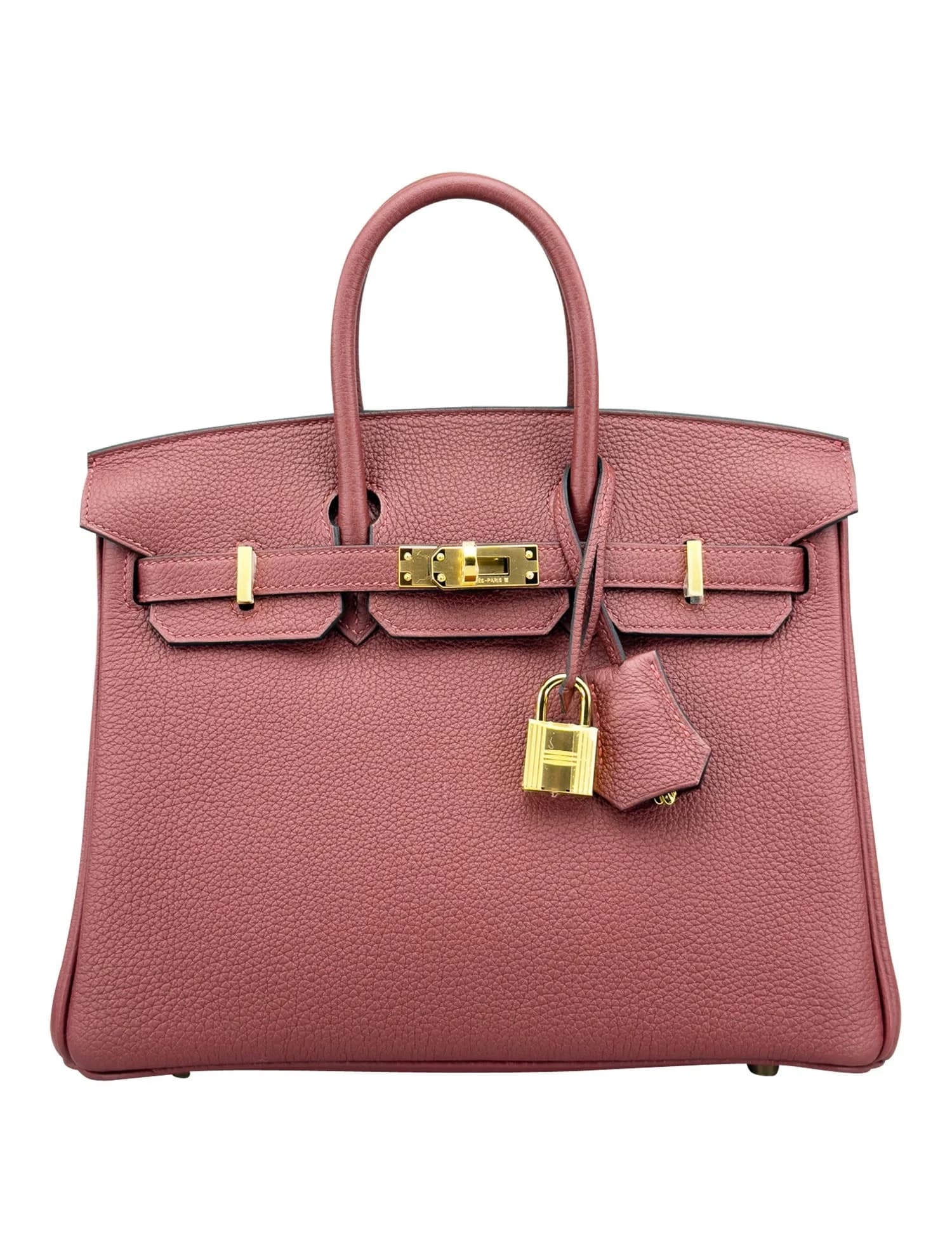 Birkin 25 Togo Rouge H Gold