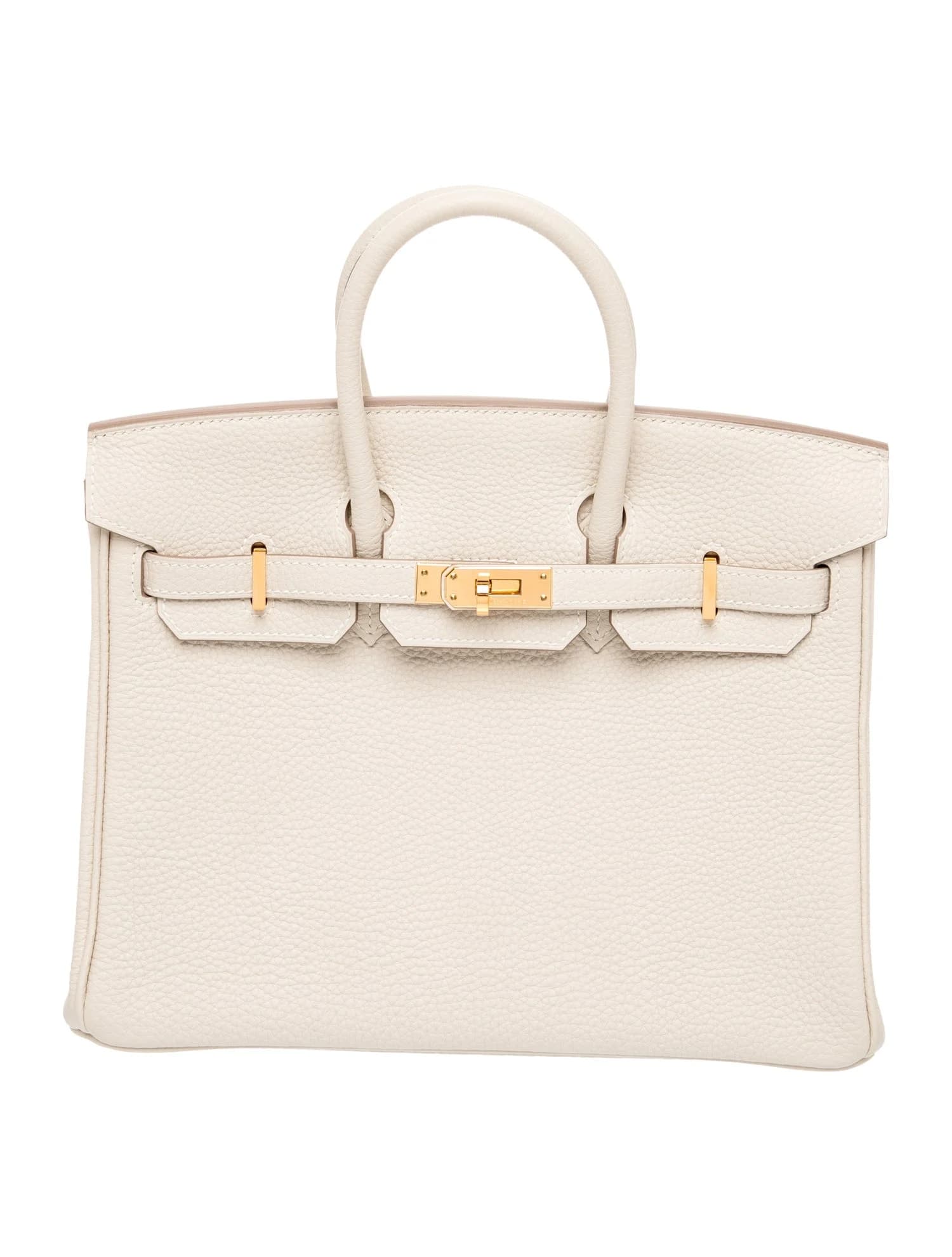Birkin 25 Togo Craie Gold