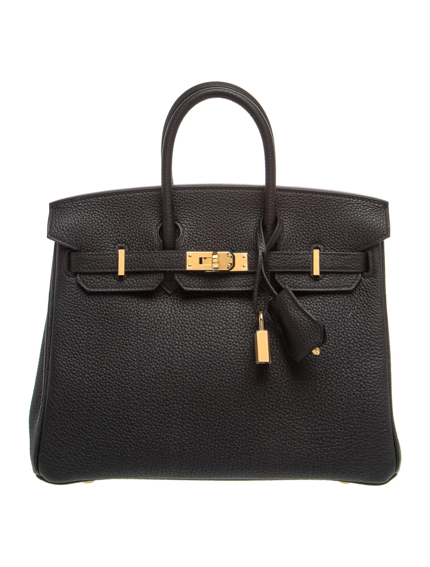 Birkin 25 Togo Noir Gold