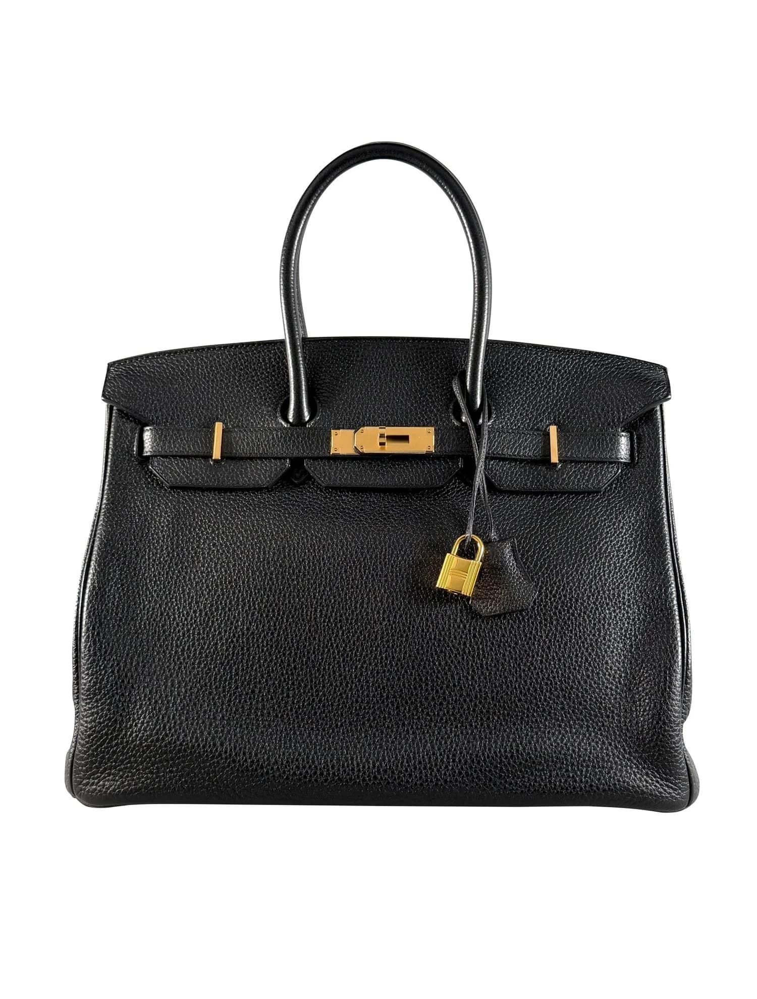 Birkin 35 Togo Noir Gold