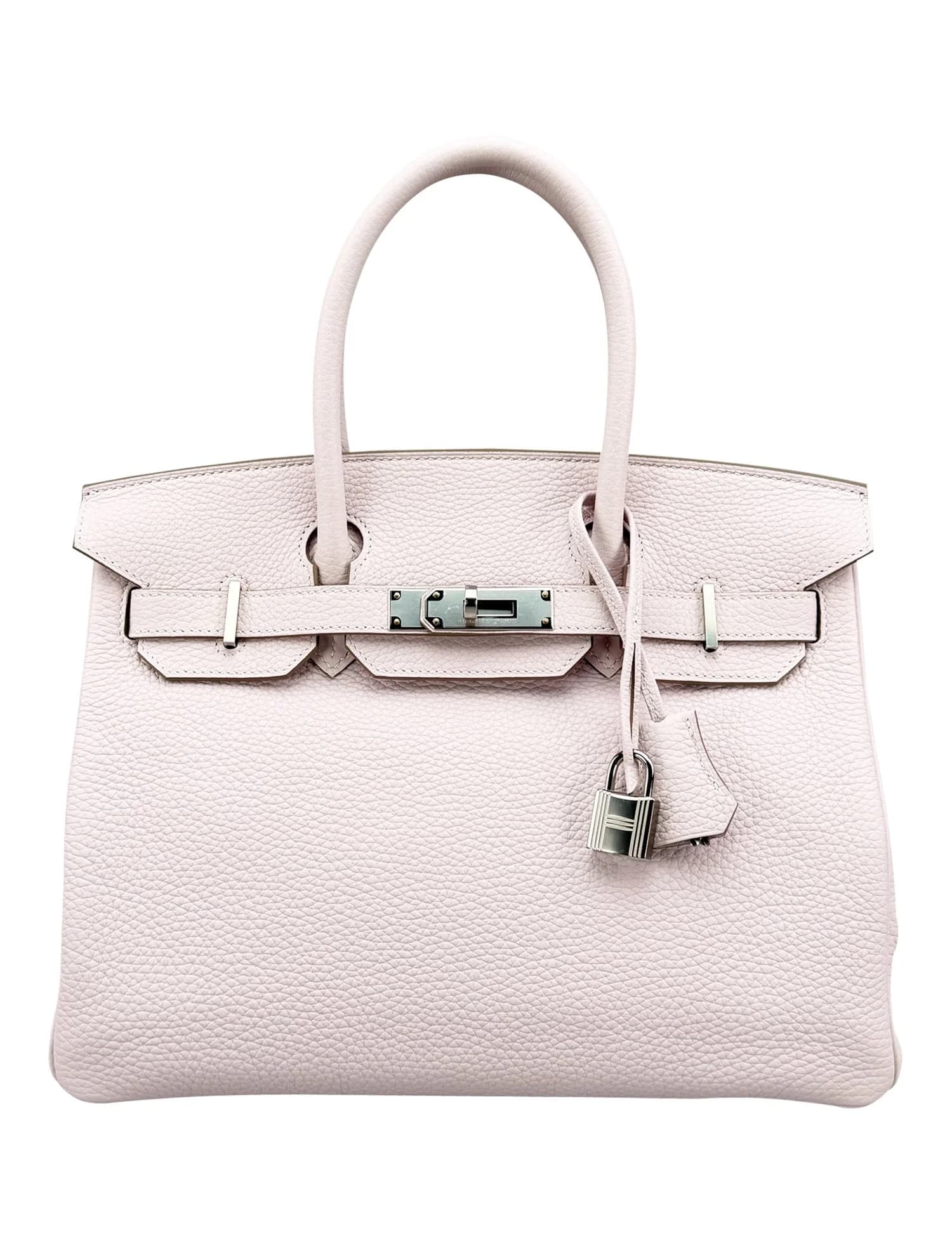 Birkin 30 Clemence Mauve Pale Palladium