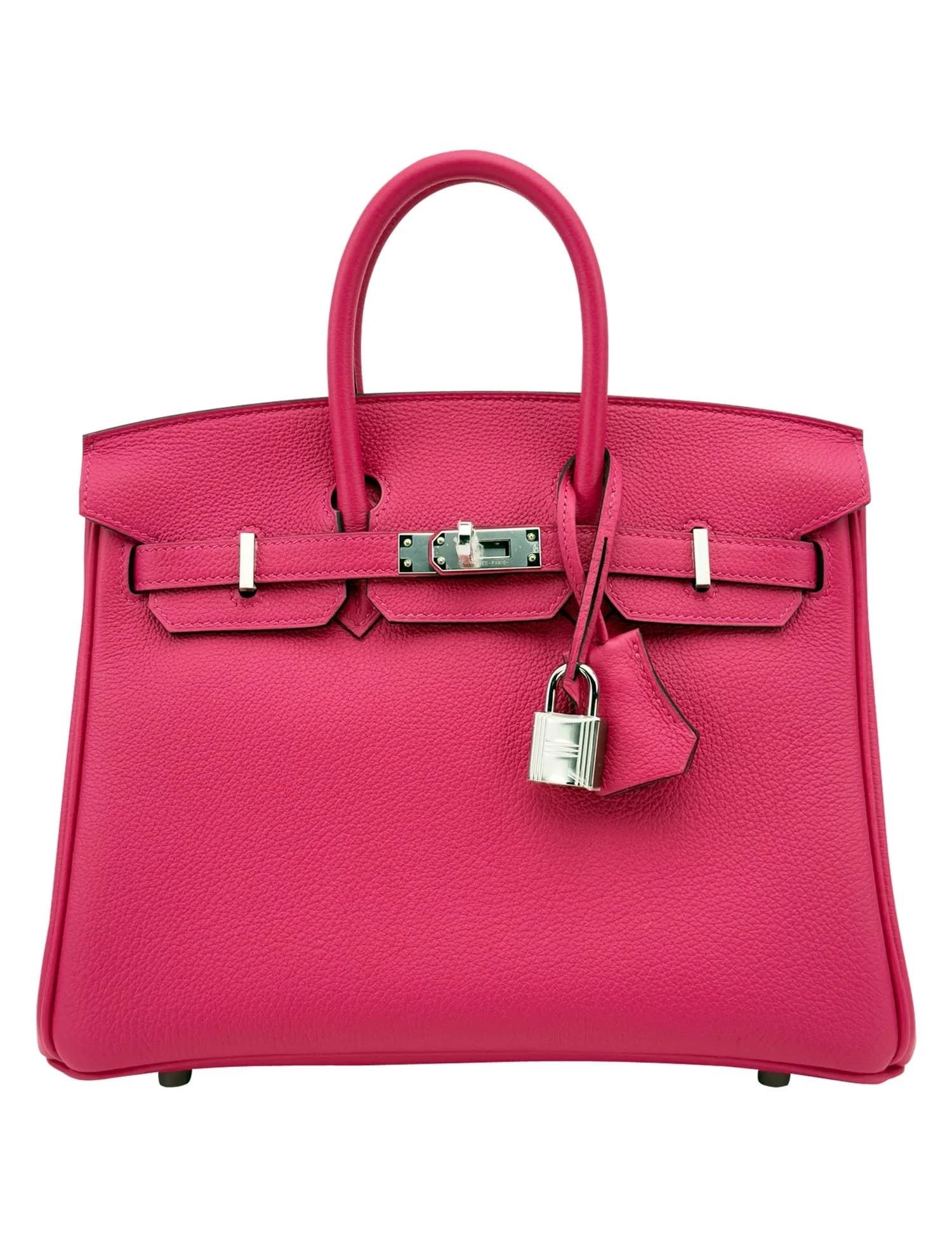 Birkin 25 Togo Rose Mexico Palladium
