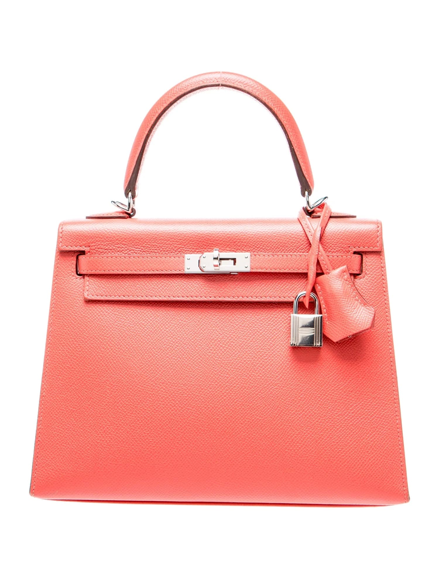 Kelly 25 Epsom Rose Jaipur Palladium
