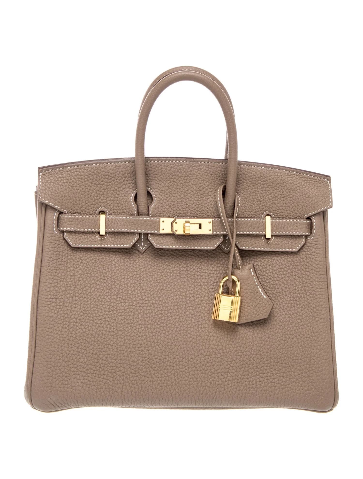 Birkin 25 Togo Etoupe Gold